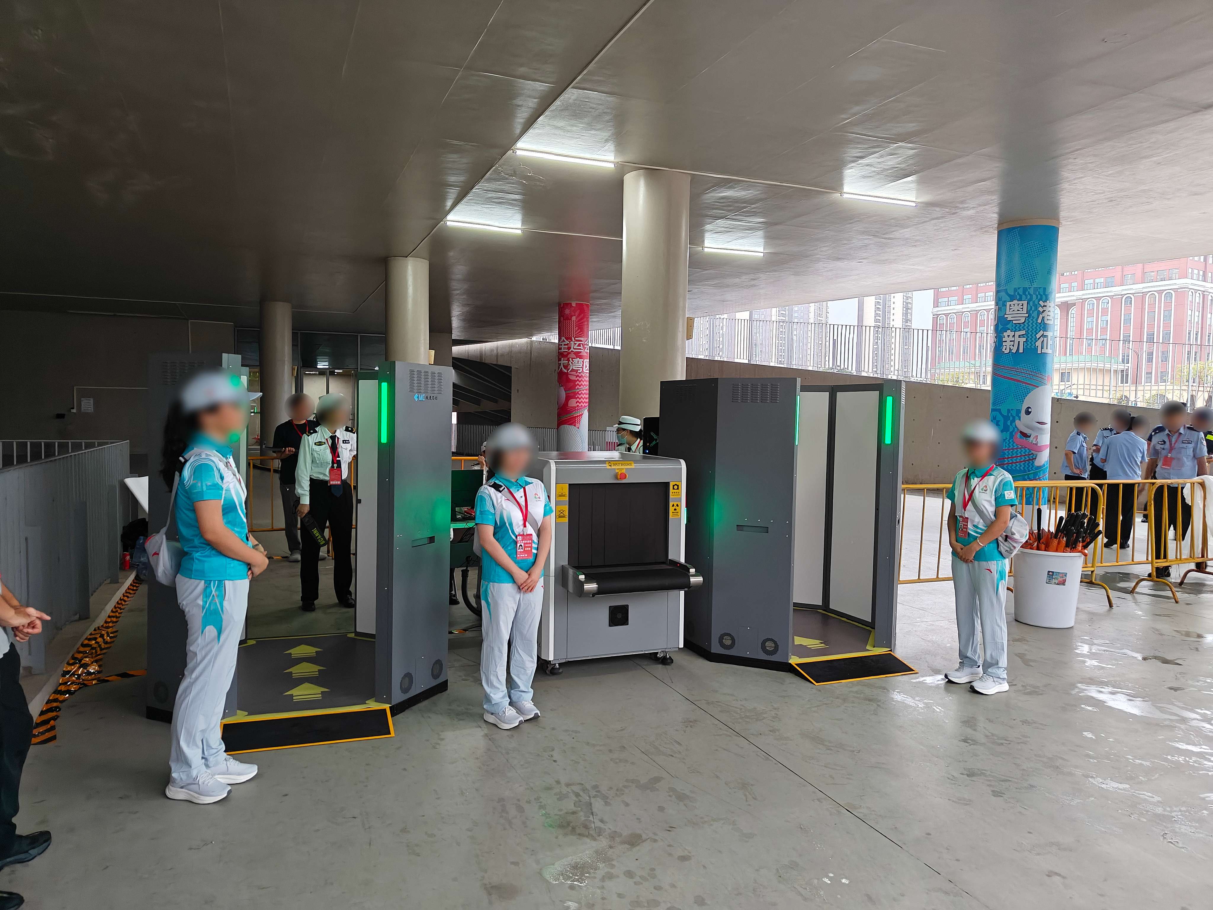 微度芯创毫米波安检通道为第十五届全国运动会保驾护航