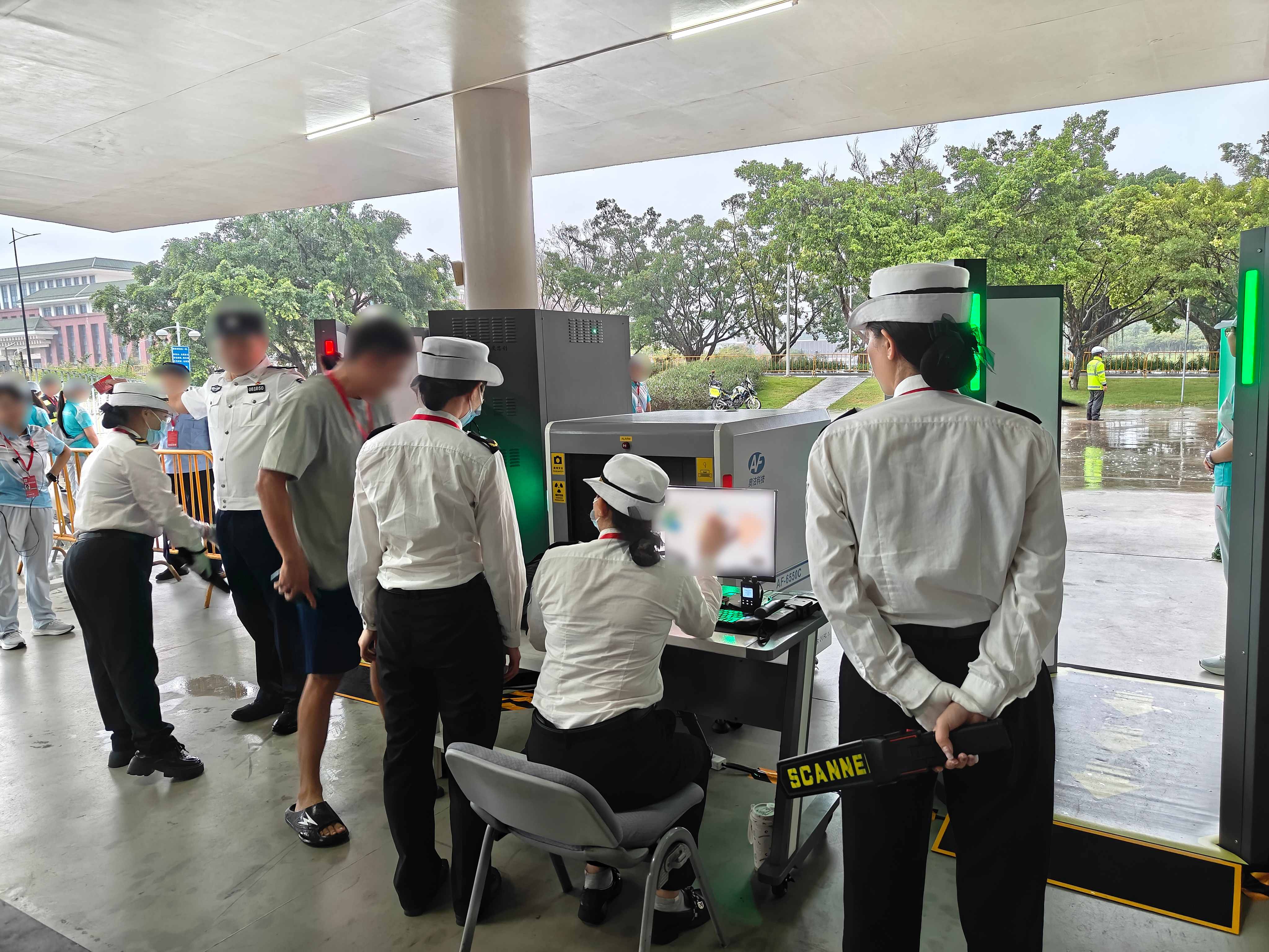 微度芯创毫米波安检通道为第十五届全国运动会保驾护航