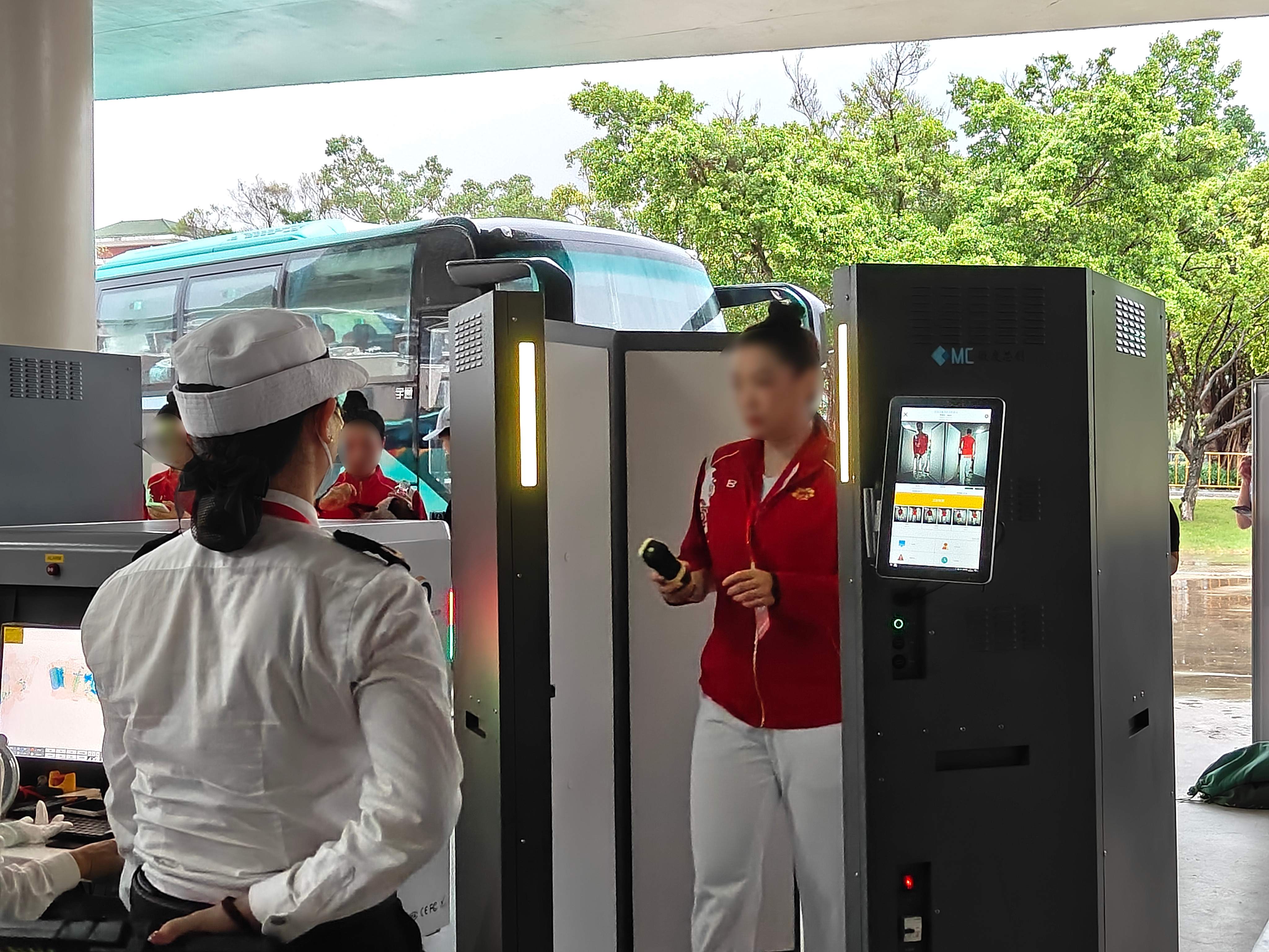 微度芯创毫米波安检通道为第十五届全国运动会保驾护航